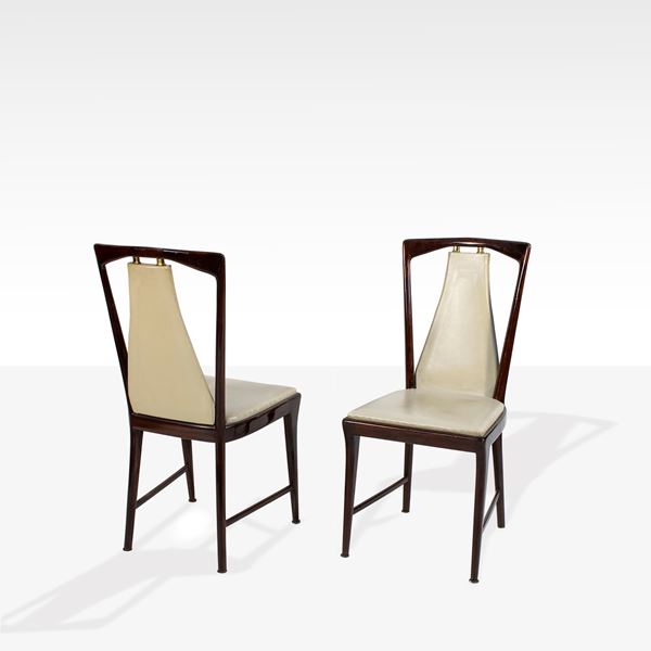 Osvaldo Borsani, attributed (6)  (Italy, 1940/50s)  - Auction Design and 20th Century Decorative Arts - I - Colasanti Casa d'Aste