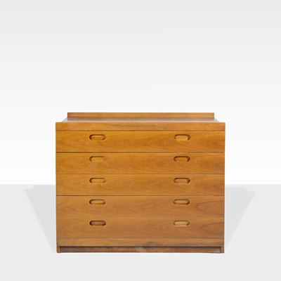 Tito Agnoli, Cassettiera Modello Fiorenza, Legno, Italia 1968