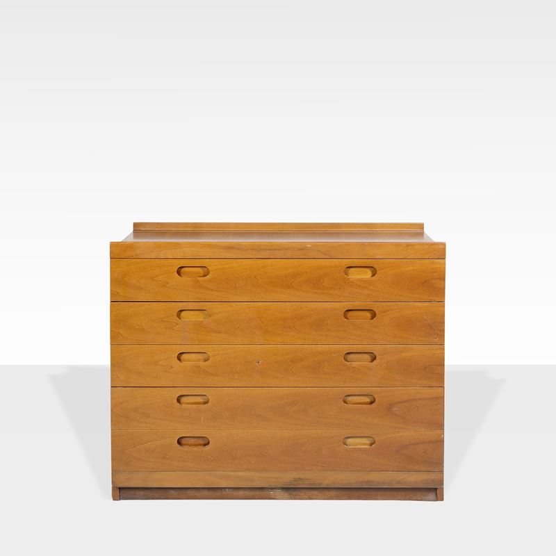 Tito Agnoli, Cassettiera Modello Fiorenza, Legno, Italia 1968