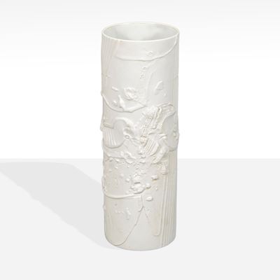 Rosenthal Studio Line, Portaombrelli in porcellana biscuit bianca