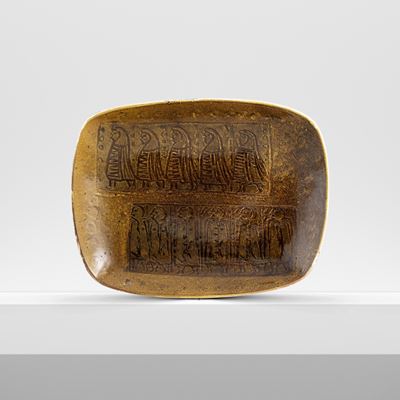 Alessio Tasca, Grande piatto in ceramica colorata