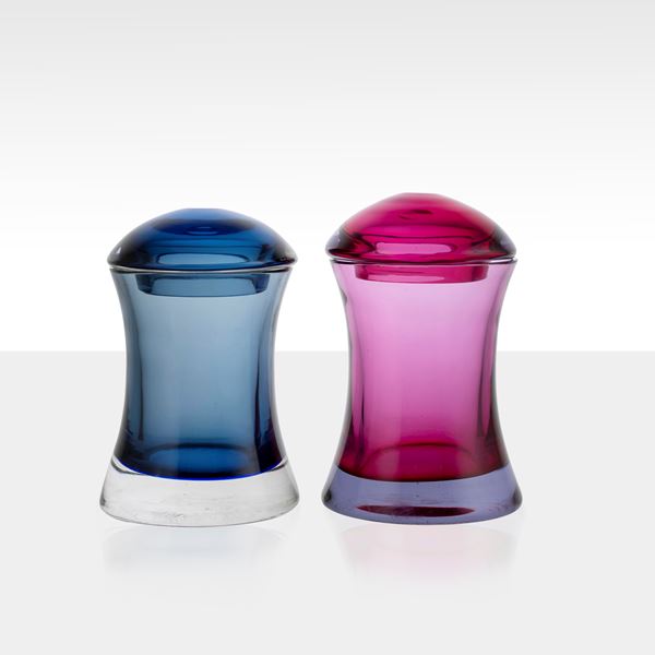 Prod. Seguso Vetri (2)  (Murano, 1950s)  - Auction Design and 20th Century Decorative Arts - I - Colasanti Casa d'Aste
