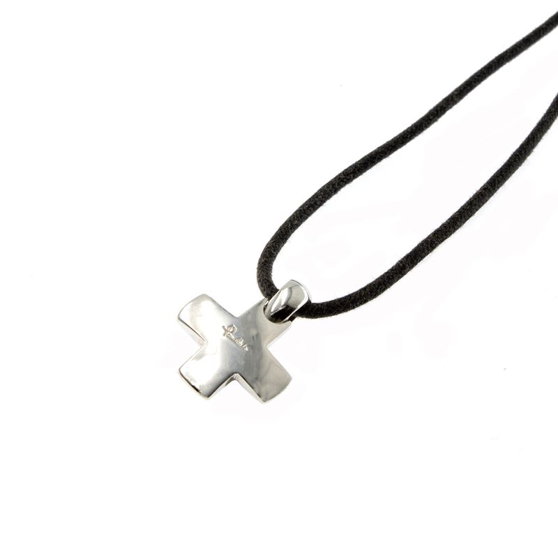 Pomellato, Pendente Croce in oro bianco 18kt