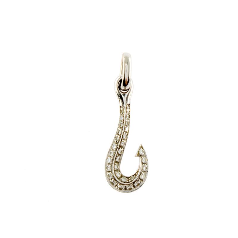 Pomellato, Pendente Amo in oro bianco e diamanti