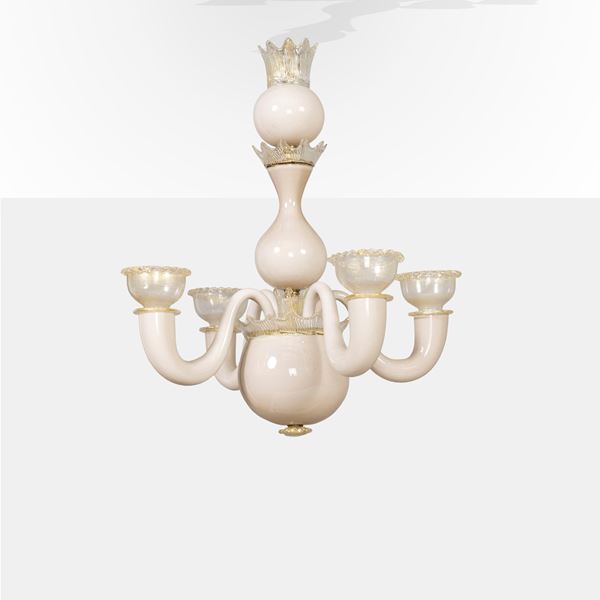 Gio Ponti, Venini prod.  (Murano, 1950s)  - Auction Design and 20th Century Decorative Arts - I - Colasanti Casa d'Aste