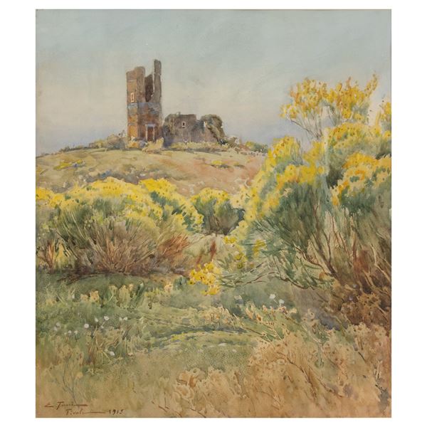 Edoardo Tani  (Tivoli 1880 – Roma 1948)  - Asta Dipinti, Arredi e Oggetti d'Arte Web Only - Colasanti Casa d'Aste