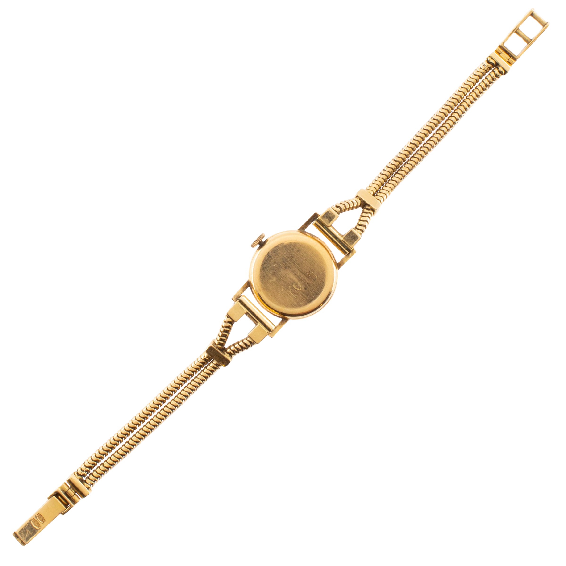 Orologio da donna Candino, in oro giallo 18kt, anni '40/'50