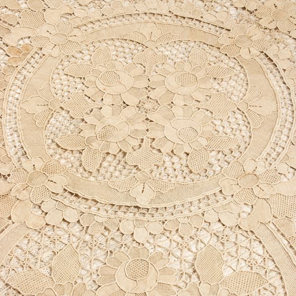 Burano lace tablecloth