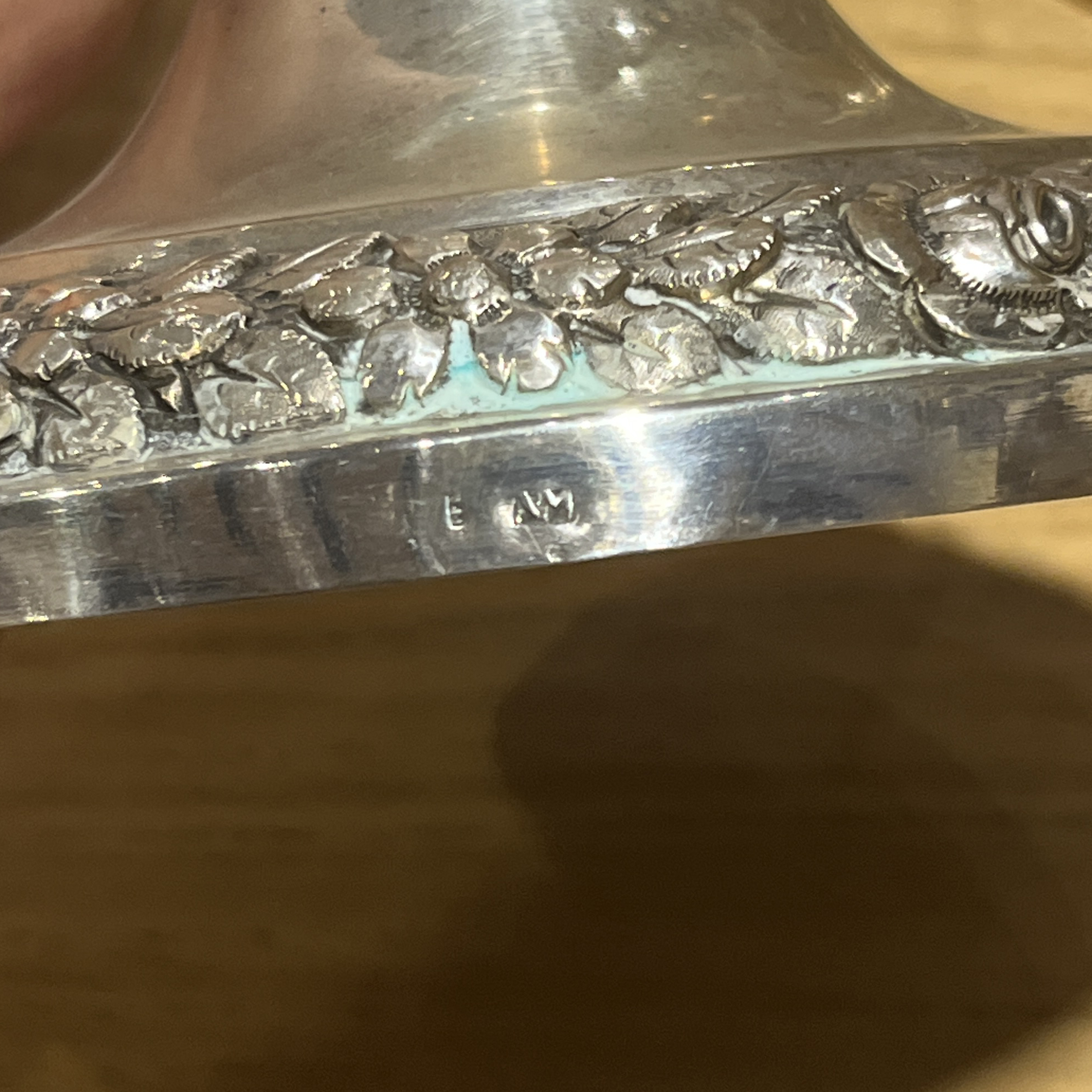 Coppia di Candelieri in Argento