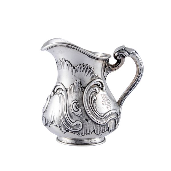 Silver milk jug