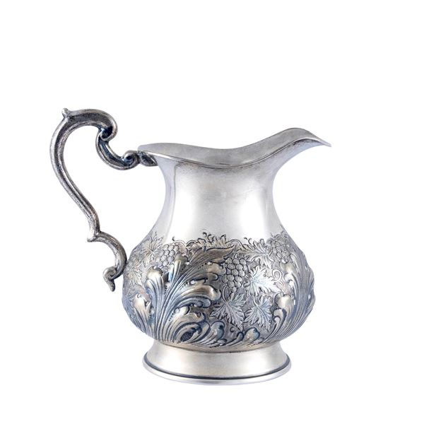 Silver carafe  (Italy, 20th century)  - Auction Fine Silver and the Art of the Table - Colasanti Casa d'Aste