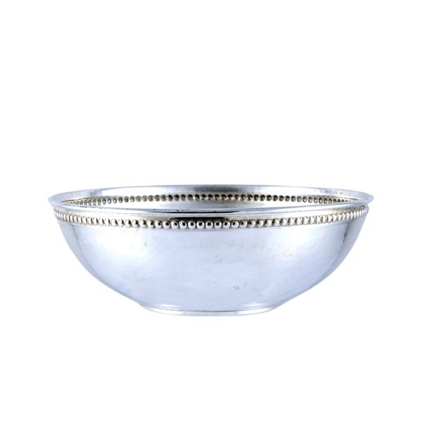 Circular silver centerpiece  (Italy, 20th century)  - Auction Fine Silver and the Art of the Table - Colasanti Casa d'Aste