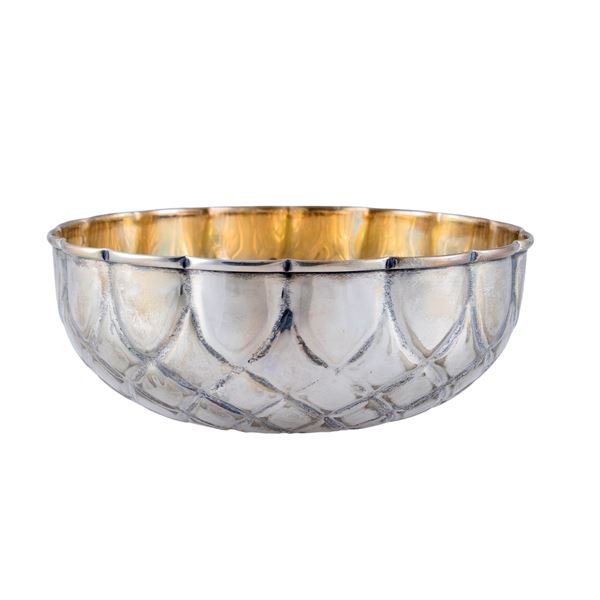 Circular silver centerpiece  (Italy, 20th century)  - Auction Fine Silver and the Art of the Table - Colasanti Casa d'Aste