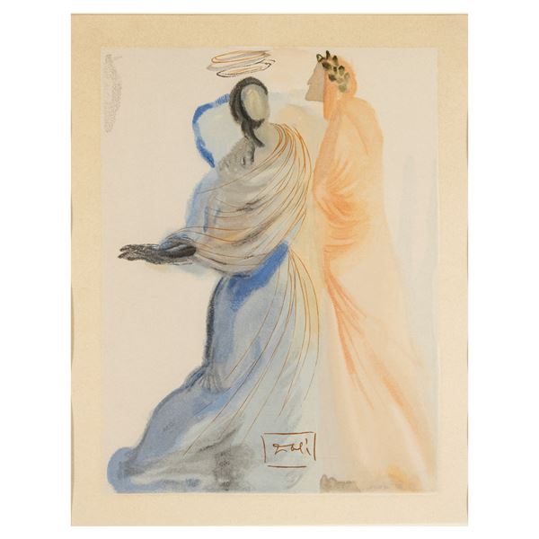 Salvador Dalì  (Figueres 1904 - 1989)  - Auction 19th and 20th Centuries Paintings Web Only - Colasanti Casa d'Aste