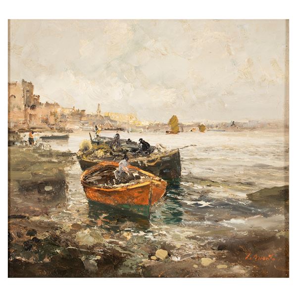 Ezelino Briante  (Napoli 1901 - Roma 1971)  - Auction Paintings, Furniture and Works of Art Web Only - Colasanti Casa d'Aste