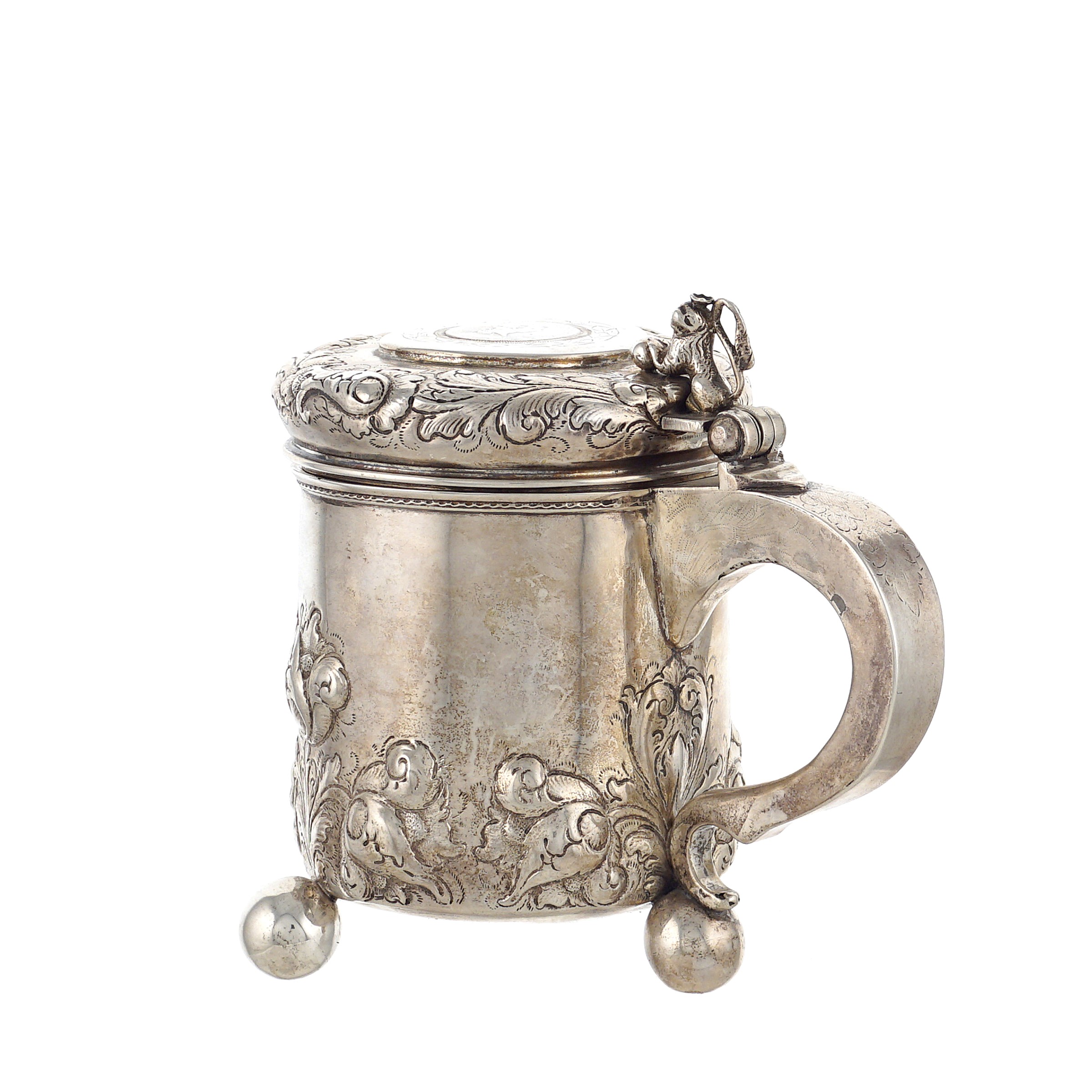 Tankard in argento
