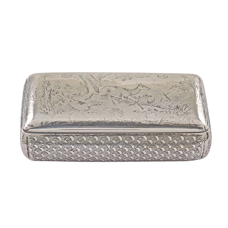 Tabacchiera in Argento