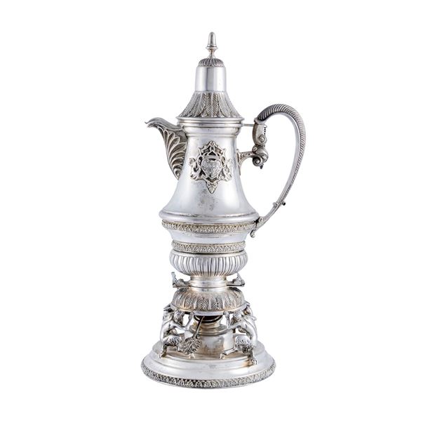 Samovar in argento  (Italia, XX Sec.)  - Asta Argenti e l'Arte della Tavola - Colasanti Casa d'Aste