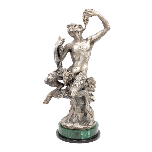 Mario Bandini, silver sculpture  (Italy, 20th century)  - Auction Fine Silver and the Art of the Table - Colasanti Casa d'Aste