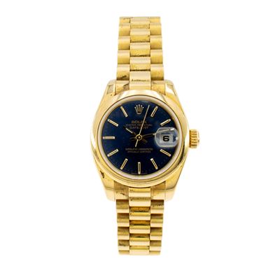 Rolex Oyster Perpetual Datejust President Orologio da Donna Vintage