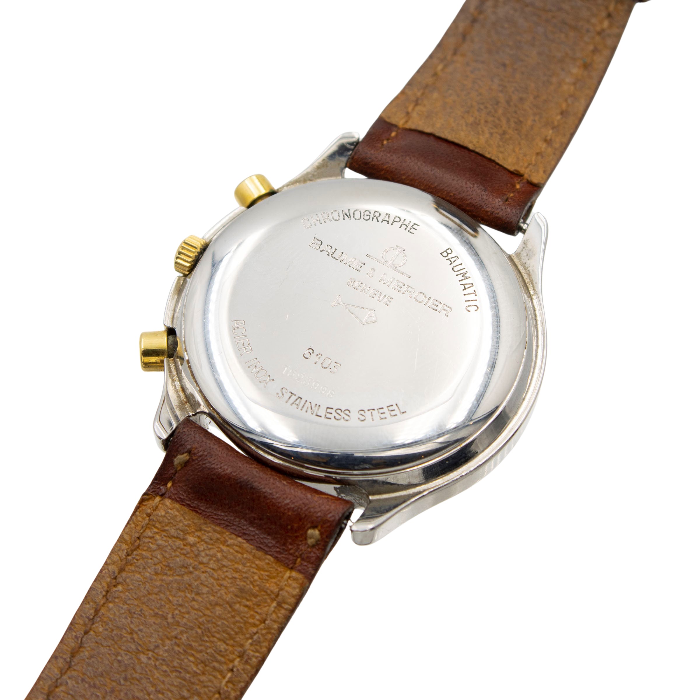 Baume Mercier orologio cronografo bicompax da polso