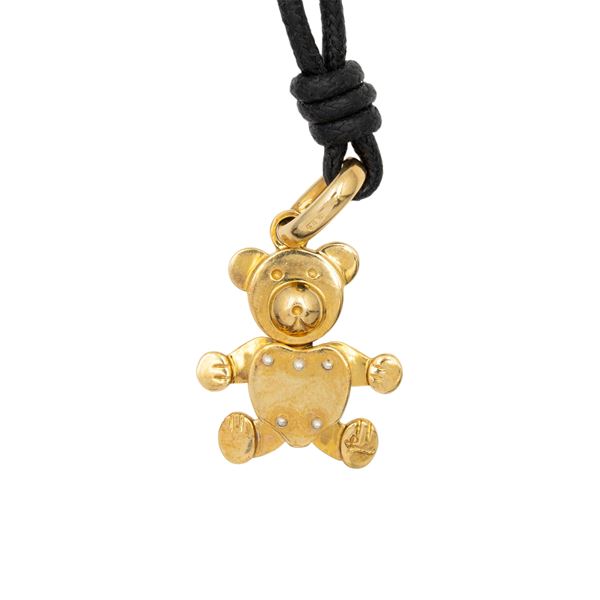 Pomellato bear pendant