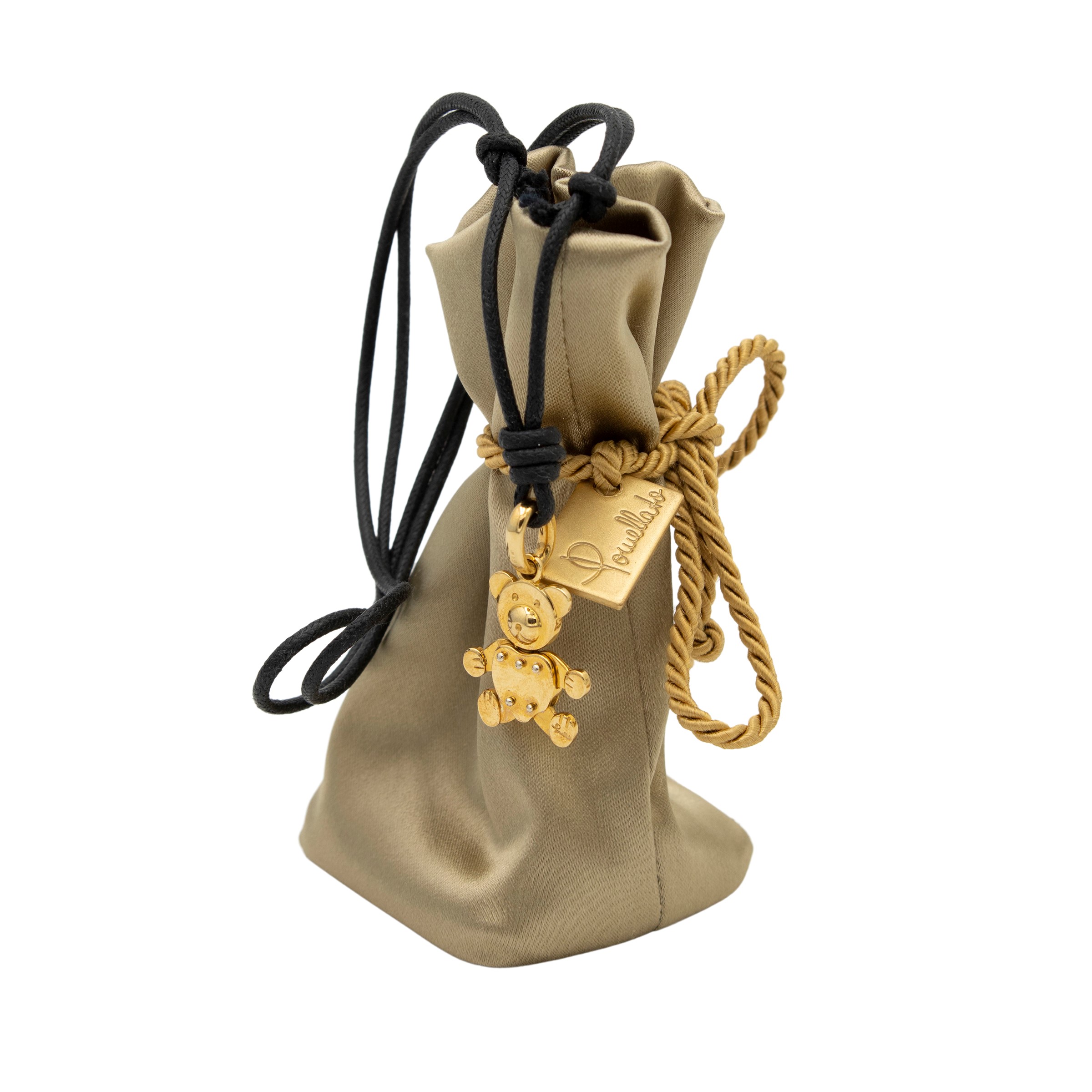 Pomellato, Pendente orsetto snodabile in oro giallo 18kt