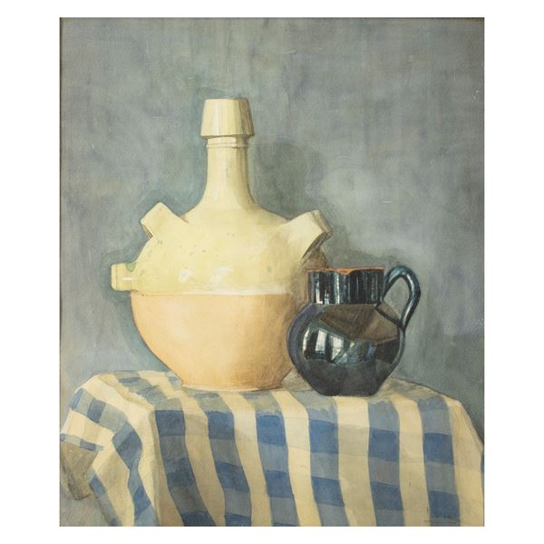 Indecipherable signature  (20th century)  - Auction 19th and 20th Centuries Paintings Web Only - Colasanti Casa d'Aste