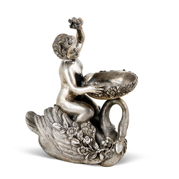 DELMAR foundry, silver group  (Naples, 20th century)  - Auction Fine Silver and the Art of the Table - Colasanti Casa d'Aste