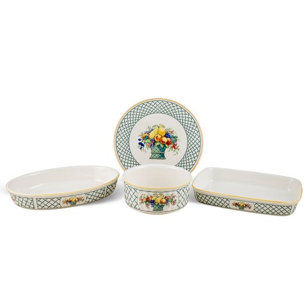 Villeroy & Boch, serving set (4)  (Germany, 20th century)  - Auction Fine Silver and the Art of the Table - Colasanti Casa d'Aste