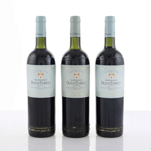 Duca di Salaparuta, Duca Enrico 1997  (Sicilia)  - Auction Wine and Spirits Web Only - Colasanti Casa d'Aste