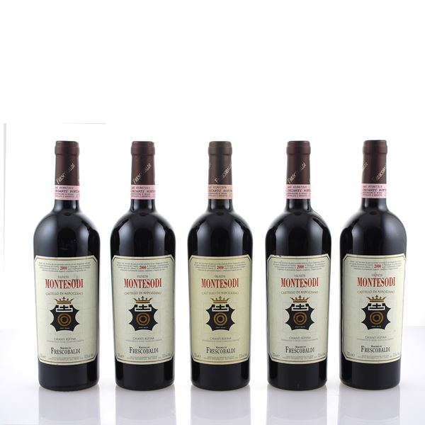 Frescobaldi Castello di Nipozzano, Chianti Rùfina, Vigneto di Montesodi 2000  (Toscana)  - Auction Wine and Spirits Web Only - Colasanti Casa d'Aste