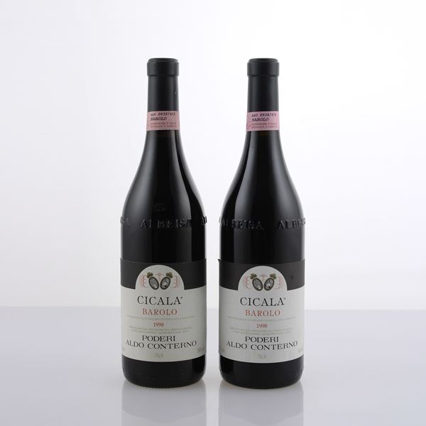 Poderi Aldo Conterno, Barolo Cicala 1998  (Piemonte)  - Auction Wine and Spirits Web Only - Colasanti Casa d'Aste