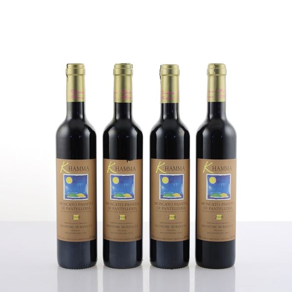 Salvatore Murana, Moscato Passito di Pantelleria Khamma 2000  (Sicilia)  - Asta Vini e Distillati Web Only - Colasanti Casa d'Aste