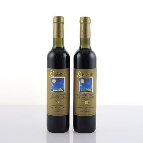 Salvatore Murana, Moscato Passito di Pantelleria Khamma 1999  (Sicilia)  - Auction Wine and Spirits Web Only - Colasanti Casa d'Aste