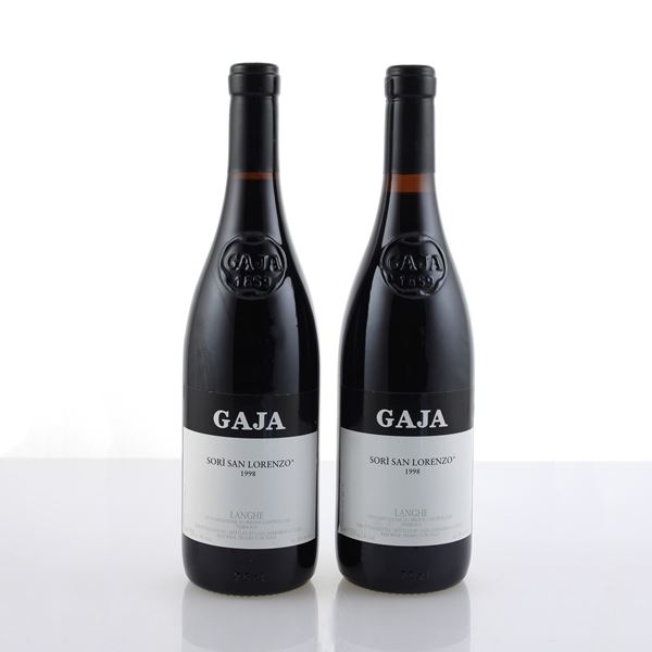 Gaja, Sorì San Lorenzo 1998  (Piemonte)  - Asta Vini e Distillati Web Only - Colasanti Casa d'Aste