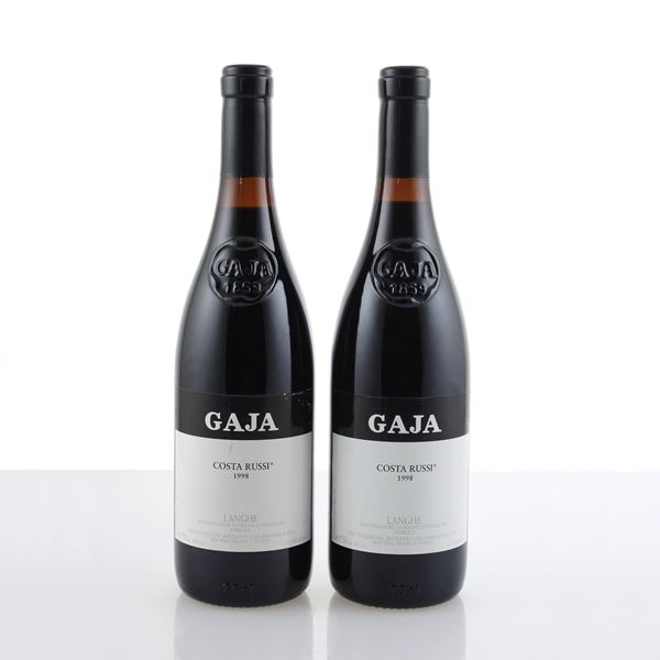 Gaja, Sorì Costa Russi 1998  (Piemonte)  - Asta Vini e Distillati Web Only - Colasanti Casa d'Aste