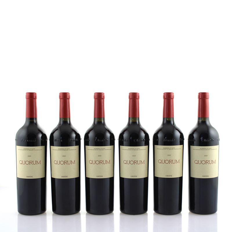 Hastae, Quorum Barbera D'asti 2003