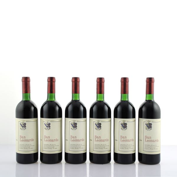 Guerrieri Gonzaga, San Leonardo 1996  (Trentino)  - Auction Wine and Spirits Web Only - Colasanti Casa d'Aste