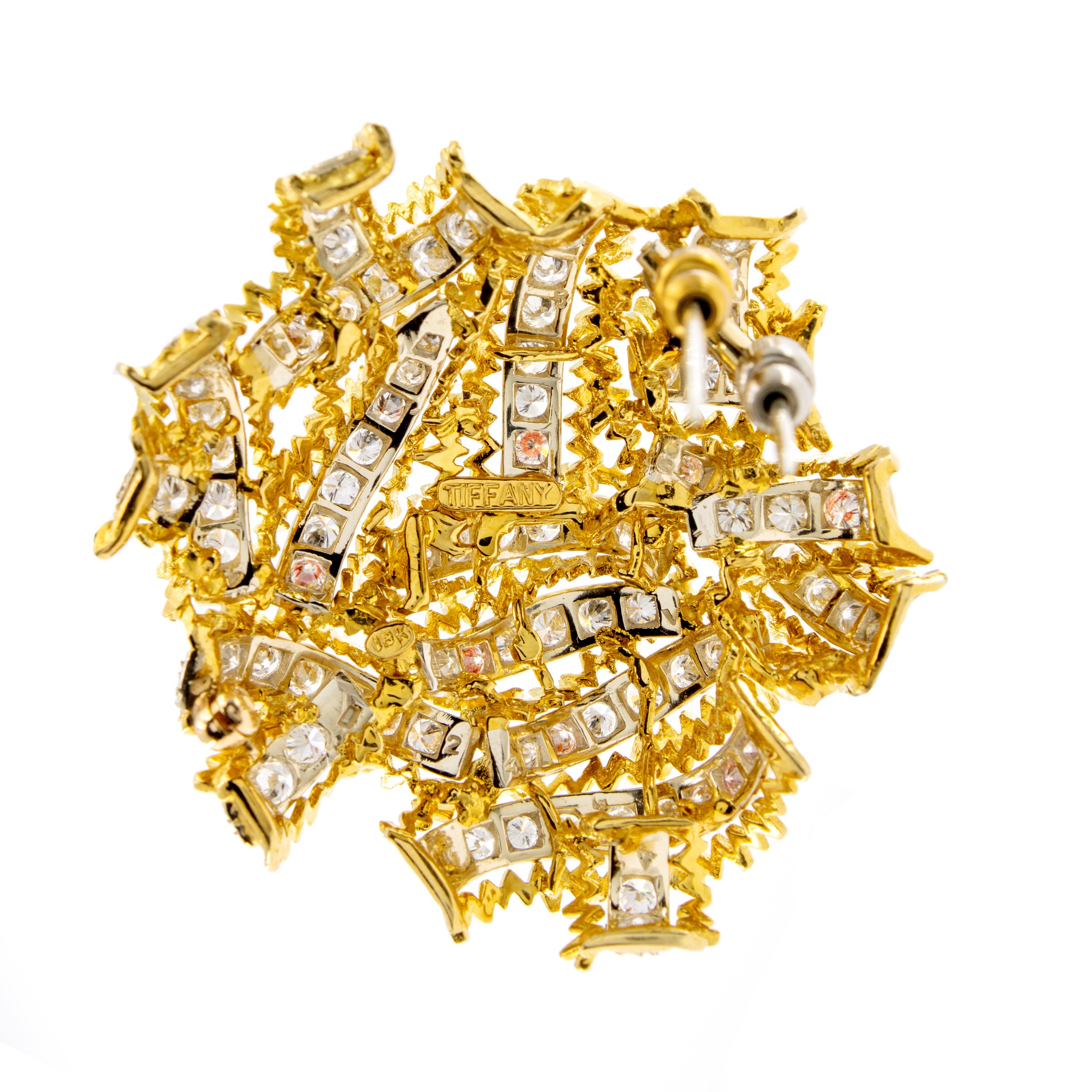 Tiffany Spilla in Oro Giallo e Bianco 18kt