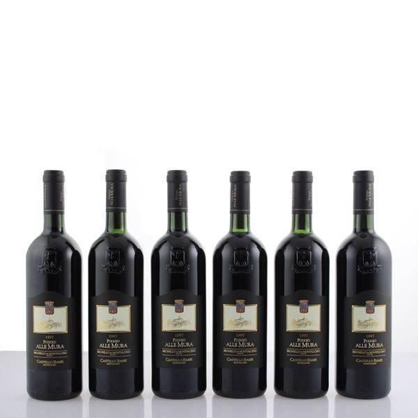 Castello Banfi, Brunello di Montalcino Poggio alle Mura 1997  (Toscana)  - Auction Wine and Spirits Web Only - Colasanti Casa d'Aste