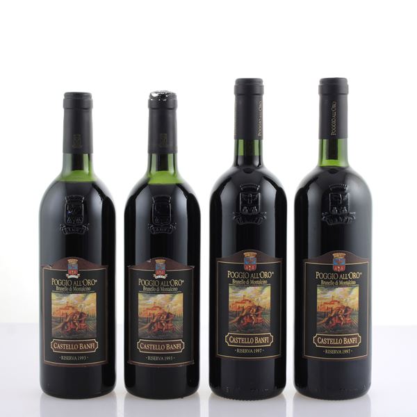 Selezione Castello Banfi, Brunello di Montalcino Poggio All'Oro Riserva  (Toscana)  - Asta Vini e Distillati Web Only - Colasanti Casa d'Aste