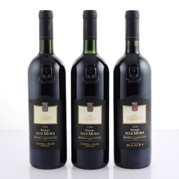 Selezione Castello Banfi, Brunello di Montalcino Poggio alle Mura  (Toscana)  - Asta Vini e Distillati Web Only - Colasanti Casa d'Aste