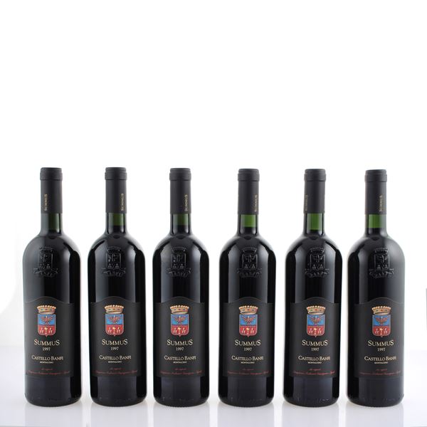 Castello Banfi, Summus 1997  (Toscana)  - Asta Vini e Distillati Web Only - Colasanti Casa d'Aste