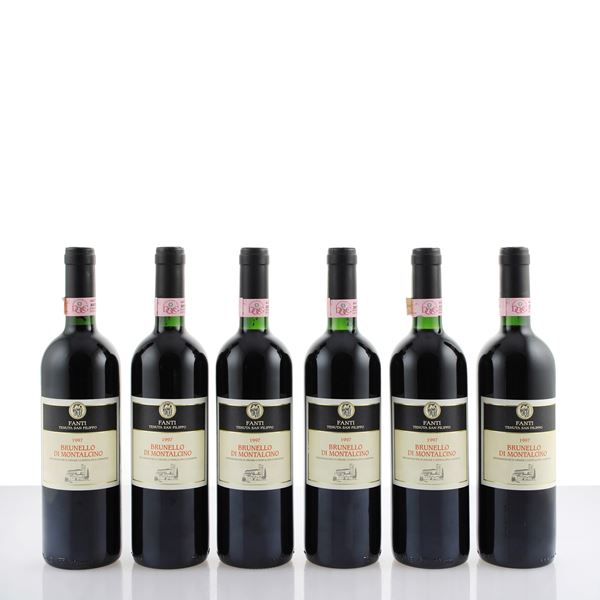 Fanti Tenuta San Filippo, Brunello di Montalcino 1997  (Toscana)  - Asta Vini e Distillati Web Only - Colasanti Casa d'Aste