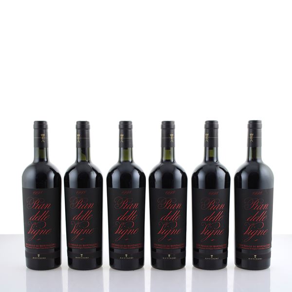 Antinori, Brunello di Montalcino Pian delle Vigne 1998  (Toscana)  - Asta Vini e Distillati Web Only - Colasanti Casa d'Aste