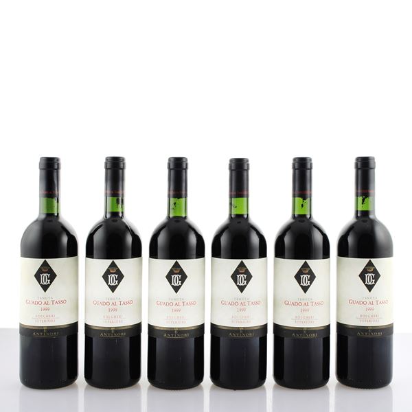 Antinori, Tenuta Guado al Tasso Bolgheri Superiore 1999  (Bolgheri, Toscana)  - Auction Wine and Spirits Web Only - Colasanti Casa d'Aste