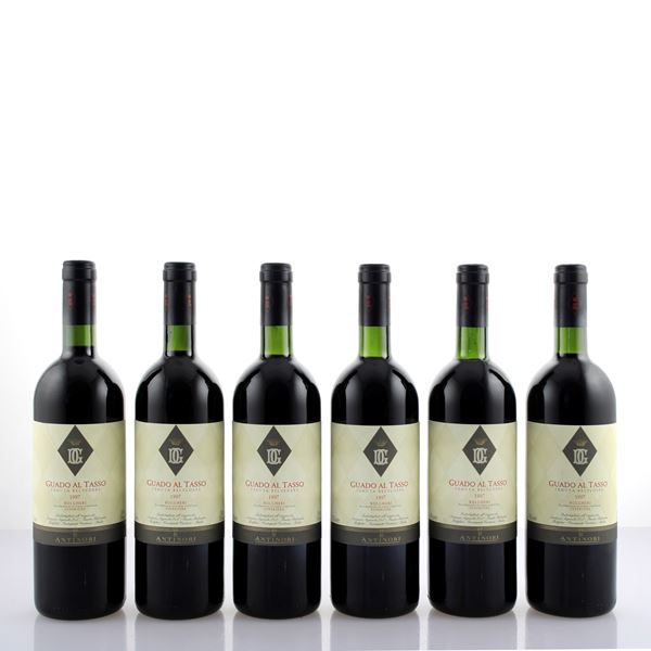 Antinori, Tenuta Guado al Tasso Bolgheri Superiore 1997  (Bolgheri, Toscana)  - Auction Wine and Spirits Web Only - Colasanti Casa d'Aste