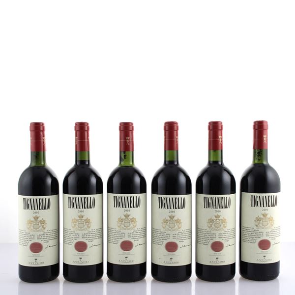 Antinori, Tignanello 2000  (Toscana)  - Auction Wine and Spirits Web Only - Colasanti Casa d'Aste