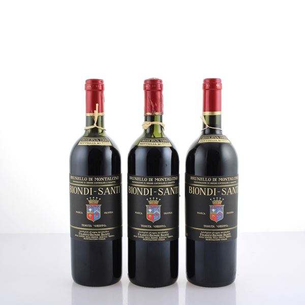 Selezione Tenuta Greppo Biondi-Santi, Brunello di Montalcino Riserva  (Toscana)  - Auction Wine and Spirits Web Only - Colasanti Casa d'Aste